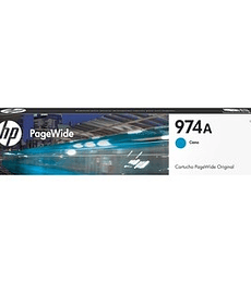 CARTUCHO DE TINTA HP 974A PAGEWIDE CIAN