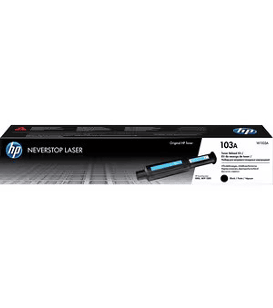 Kit de recarga HP103A negro NeverStop