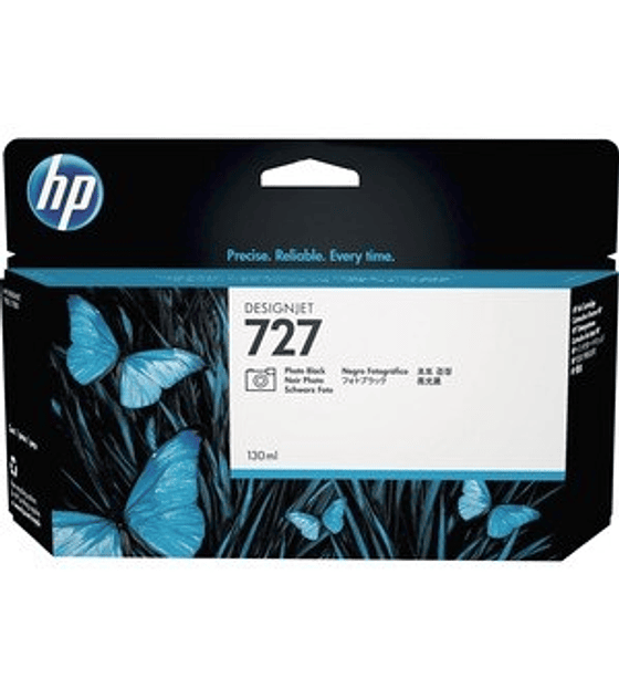 Tinta HP 727 130-ML negro fotográfico