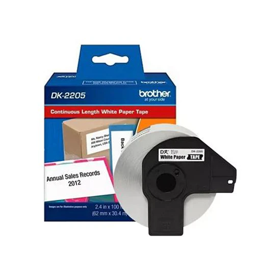 Cinta Brother DK-2205 Continua 62mm x 30m QL 3