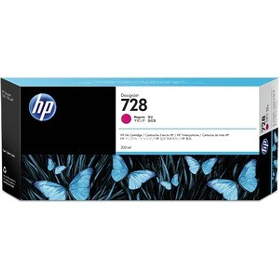 Tinta HP 728 300 ML magenta 1