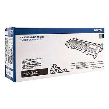 Tóner Brother TN-2340 Negro Original Láser 2