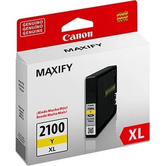 Tinta Canon PGI-2100XL Amarillo Original 1