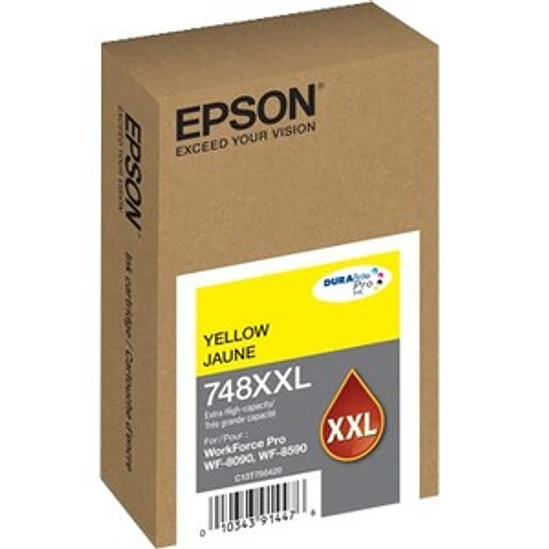 Cartucho de Tinta Epson Amarillo T748XXL420 1