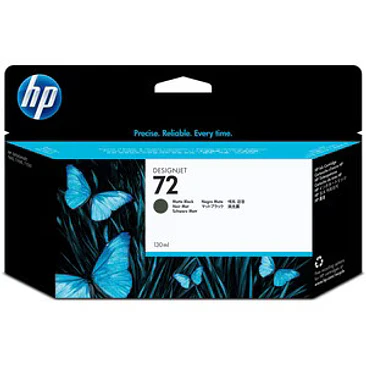 Tinta HP 72 130 ML mate negro 1