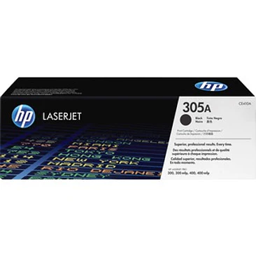 Tóner HP 305A Negro Original CE410A 1