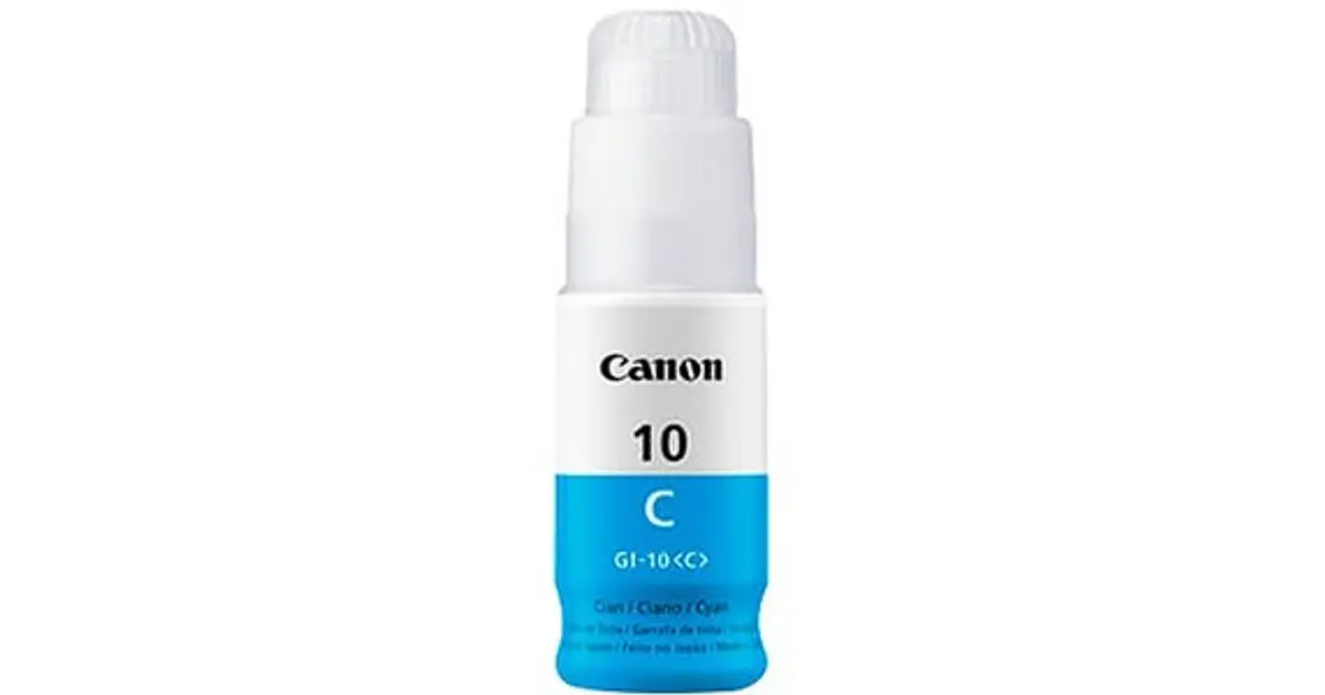 Tinta Canon GI-10 Cyan Botella 70ml