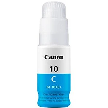 Tinta Canon GI-10 Cyan Botella 70ml 1
