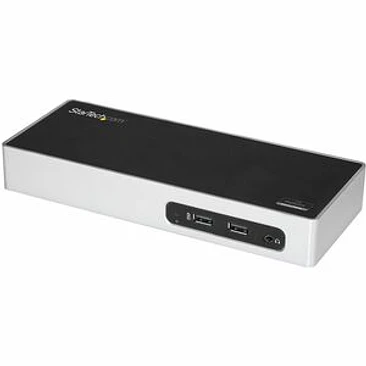 Base de Conexión StarTech.com USB 3.0 para Portátil HDMI DVI VGA RJ-45 7 Puertos USB 1