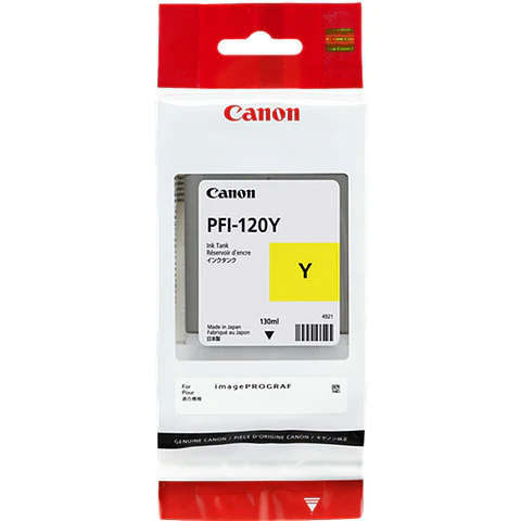 Cartucho de Tinta Canon PFI-120Y Amarillo Original