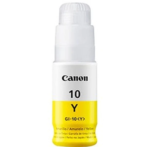 Tinta Canon GI-10 amarilla 70ML