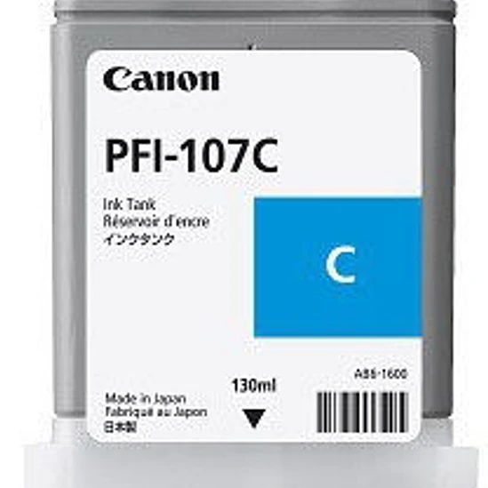 Tinta Canon PFI-107C Cyan 130ml 1