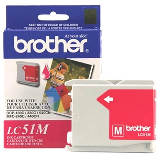 Cartucho Brother LC51M Magenta Original 1