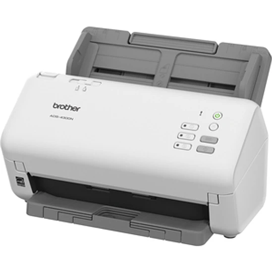 Escáner Profesional Brother ADS-4300N Dúplex 80 IPM Red 1