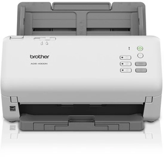 Escáner Profesional Brother ADS-4300N Dúplex 80 IPM Red 3