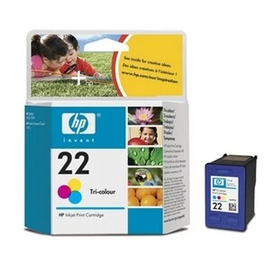 Cartucho de Tinta HP 22 Tricolor 1
