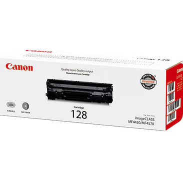 Cartucho de Tóner Canon 128 Negro 1