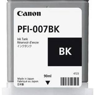 Cartucho de tinta Canon PFI-007BK Inyección de tinta Original