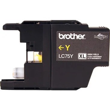 Cartucho de tinta Brother LC-75Y amarillo 1