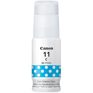Botella de Recarga de Tinta Canon GI-11 Cian Original 70 mL