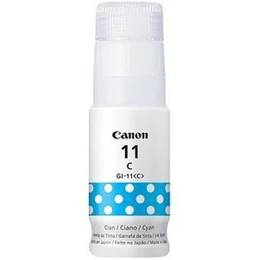 Botella de Recarga de Tinta Canon GI-11 Cian Original 70 mL 1