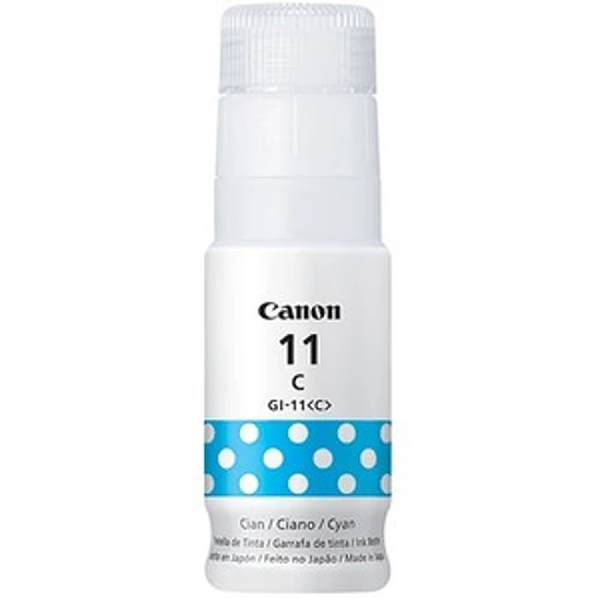 Botella de Recarga de Tinta Canon GI-11 Cian Original 70 mL 1