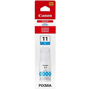 Botella de Recarga de Tinta Canon GI-11 Cian Original 70 mL