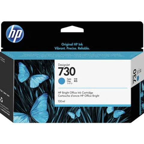 Cartucho de Tinta HP 730 Cyan