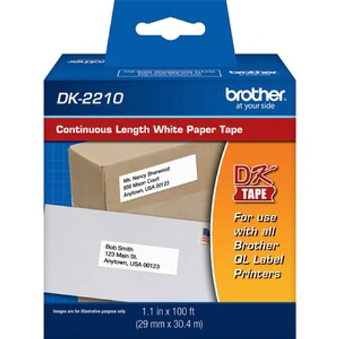 Cinta Brother DK-2210 para etiquetado