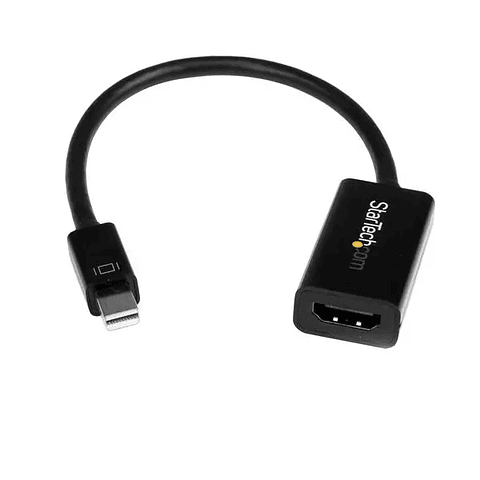 Adaptador Mini DisplayPort a HDMI 4K 30Hz Negro