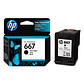 Cartucho de Tinta HP 667 Negro Original 3YM79AL - Miniatura 2