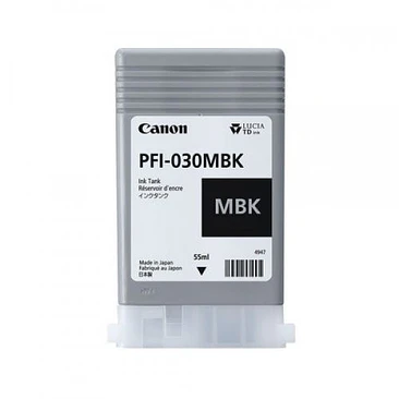 Cartucho de Tinta Canon PFI-030MBK Negro Mate Original 1