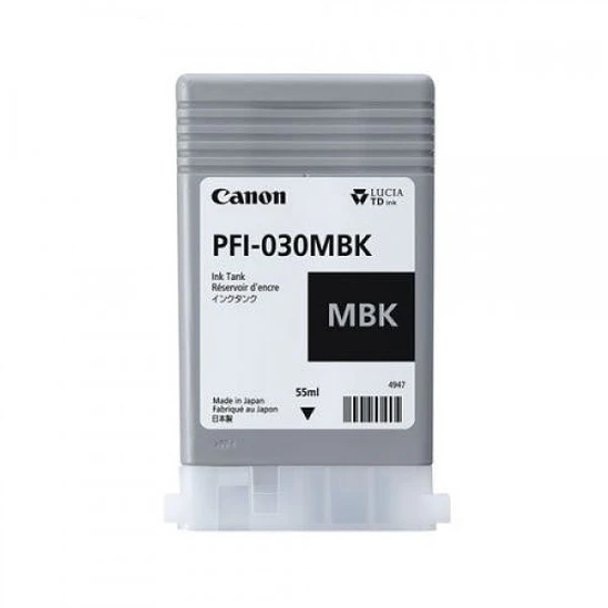 Cartucho de Tinta Canon PFI-030MBK Negro Mate Original 1