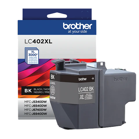 Cartucho Brother LC402XLBKS negro alto rendimiento