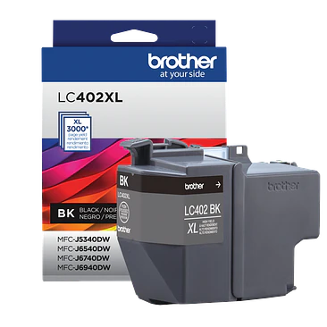 Cartucho Brother LC402XLBKS negro alto rendimiento 1