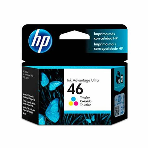 Cartucho de Tinta HP 46 Tricolor Original