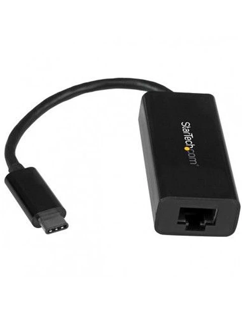 Adaptador USB-C a Ethernet Gigabit - Negro - USB 3.1 - Realtek RTL8153