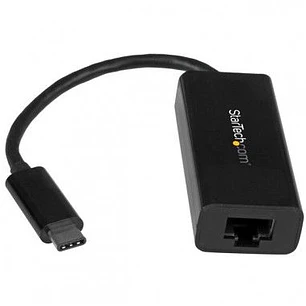 Adaptador USB-C a Ethernet Gigabit - Negro - USB 3.1 - Realtek RTL8153