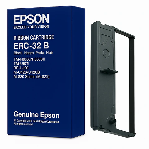 Cinta Epson ERC-32B Negra TM-U675 / TM-H6000