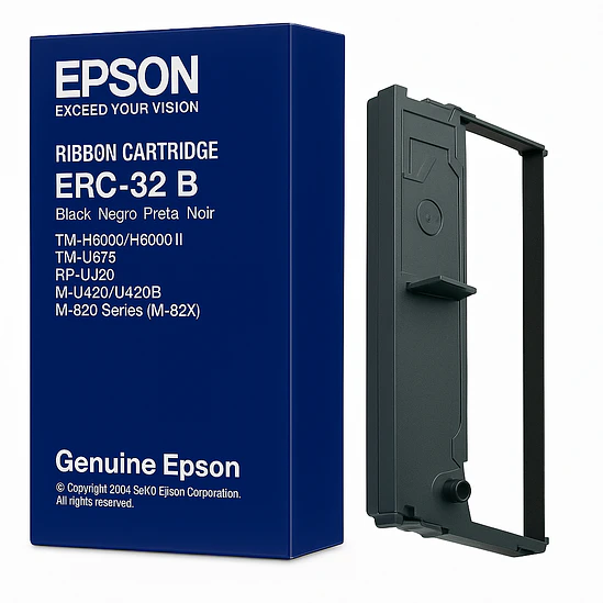 Cinta Epson ERC-32B Negra TM-U675 / TM-H6000 1