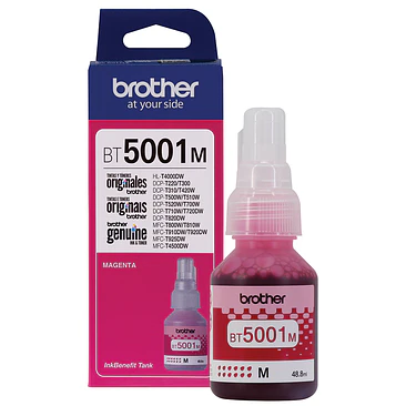 Cartucho de Tinta Brother BT5001M Magenta Original 1