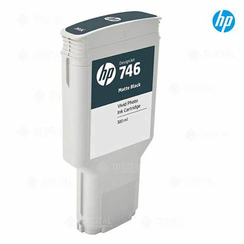 Tinta HP 746 300 ml Mate Negro Original