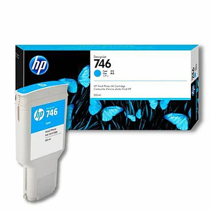 Tinta HP 746 300 ml Cian