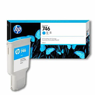 Tinta HP 746 300 ml Cian 1