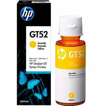 Botella de Tinta HP GT52 Amarillo Original 70 ml 1