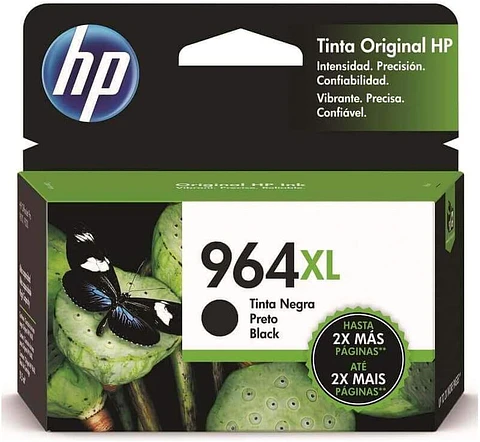 Cartucho de Tinta HP 964XL Negro Original Alto Rendimiento