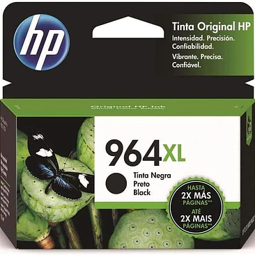 Cartucho de Tinta HP 964XL Negro Original Alto Rendimiento 1