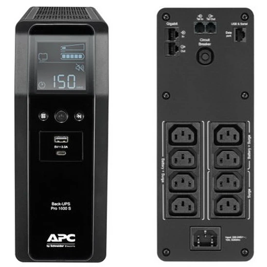 UPS APC Back-UPS Pro 1600VA 960W BR1600SI	 1