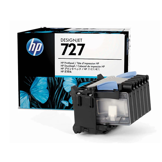 Cabezal de Impresión HP 727 (B3P06A) – Original para DesignJet 1