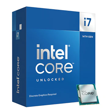Procesador Intel Core i7-14700KF 14ª Generación 20 Núcleos Socket LGA-1700 1